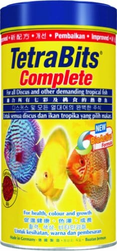 Tetrabits Complete Fish Food for Health, Colour and Growth (300g/1000ml) - For all Discus and Other Demanding Tropical Fish