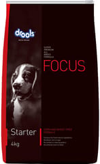 Drools Focus Starter Super Premium Dog Food, 4kg