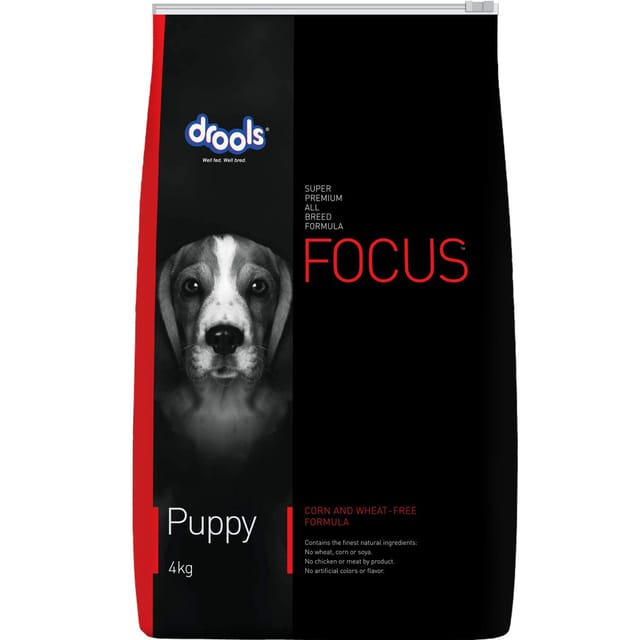 Drools Focus Puppy Super Premium Dog Food, 4kg