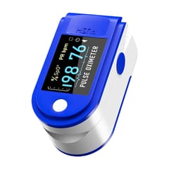 Pulse Oximeter Fingertip, Blood Oxygen Saturation Monitor Fingertip, Blood Oxygen Meter Finger Oximeter Finger with Pulse, O2 Monitor Finger for Oxygen