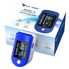 Pulse Oximeter Fingertip, Blood Oxygen Saturation Monitor Fingertip, Blood Oxygen Meter Finger Oximeter Finger with Pulse, O2 Monitor Finger for Oxygen