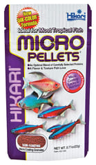 Hikari Tropical Micro Pellets - Specialist's Fish Food - For Tetra, Barbs and Small-Mouthed Fish, 22g