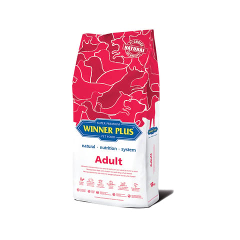 WINNER PLUS ADULT Super Premium Dry Food, 3 Kg (WPADL03)