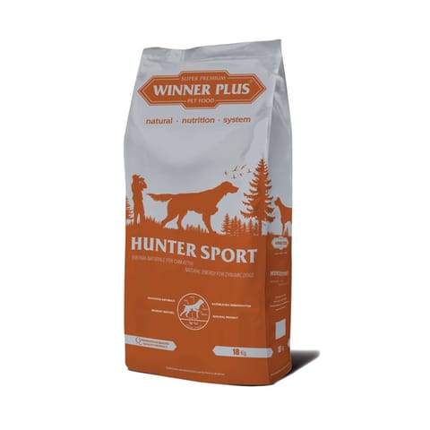 WINNER PLUS HUNTER SPORT Super Premium Dry Food, 18 Kg (WPHSP18)