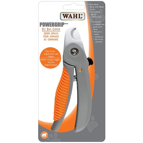 58457-WAHL POWER GRIP PET NAIL CLIPPER