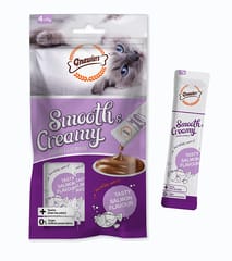 GNAWLERS SMOOTH & CREAMY CAT TREATS, 60 g (15g X 4) - CHICKEN & LIVER (GSCX6CL)