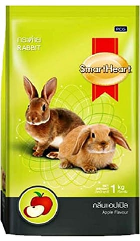 SMARTHEART RABBIT FOOD, 1 KG - APPLE (ID8-RB-701)