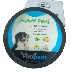 PETXPERTS MELLOW PAWS MOISTURING PAW BUTTER, 100 g