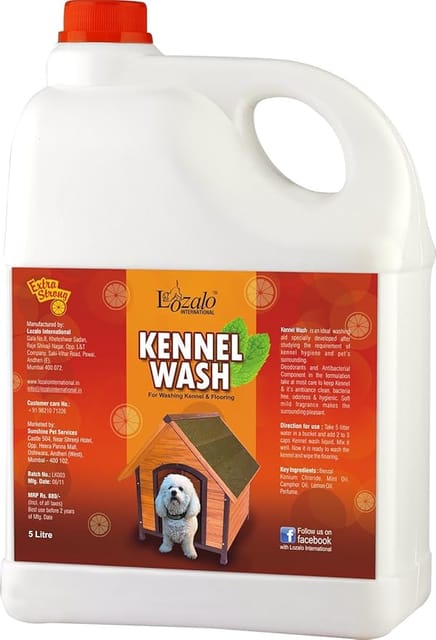 LOZALO KENNEL WASH 5 L, REGULAR RED (19-LZL-KWR-5X0)