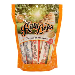 RENA'S KITTY LICKS CAT TREATS, 525 g - 7 FLAVOURS ASSORTED (15 g X 35)(21-RNK-AST-X5K-9243)