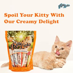 RENA'S KITTY LICKS CAT TREATS, 525 g - 7 FLAVOURS ASSORTED (15 g X 35)(21-RNK-AST-X5K-9243)