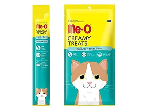 Me-O CREAMY CAT TREATS, 15 g - TUNA BONITO (15 g X 1)(21-ID5-CACH-4715)