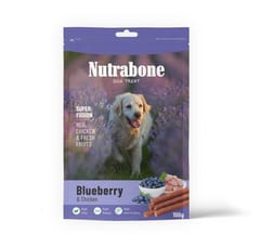 NUTRABONE SUPER FUSION Dog Treat, 100 g - BLUEBERRY & CHICKEN (NB-BBC-X1K)