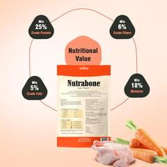 Nutrabone Dog Treat - Real Chicken & Carrot, 100 g