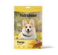 Nutrabone Dog Treat - Real Chicken with Mango, 100 g