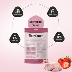 Nutrabone Dog Treat - Real Chicken with Strawberry, 100 g