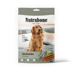 NUTRABONE SUPER FUSION Dog Treat, 100 g - ANCHOVIES & COCOANUT (NB10ANC)