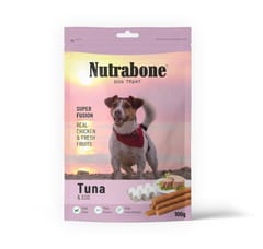 NUTRABONE SUPER FUSION Dog Treat, 100 g - TUNA & EGG (NB10TNE)