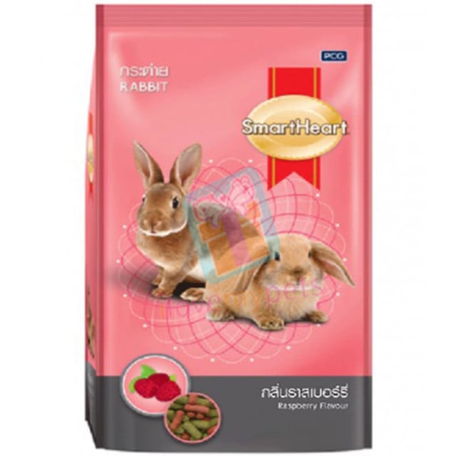 SMARTHEART RABBIT FOOD, 1 KG - RASPBERRY (ID8-RB-571)