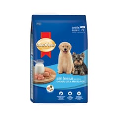 SMARTHEART DRY DOG FOOD CHICKEN EGG & MILK, 8 KG - PUPPY (S800PCM)