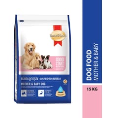 SMARTHEART DRY DOG FOOD, 15 KG - MOTHER & BABY (21-ID8-DM-0015)