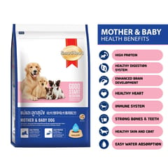 SMARTHEART DRY DOG FOOD, 15 KG - MOTHER & BABY (21-ID8-DM-0015)