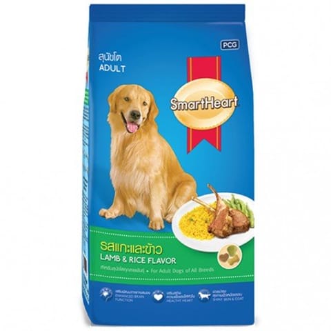 SMARTHEART DRY DOG FOOD LAMB & RICE, 20 KG - ADULT (ID8-DAN-0820)