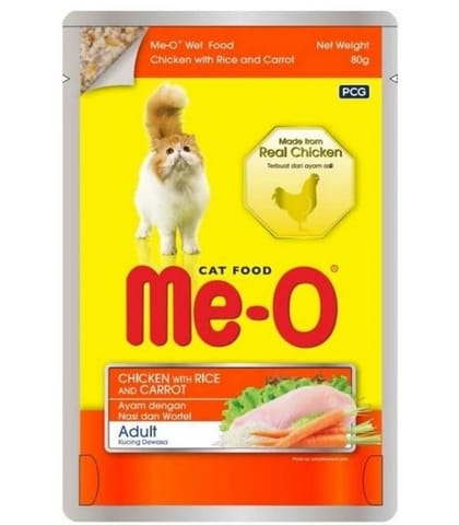 ME-O CAT GRAVY, 80 g - CHICKEN WITH RICE & CARROT (ID5CAP2N4480)