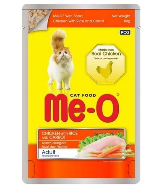 ME-O CAT GRAVY, 80 g - CHICKEN WITH RICE & CARROT (ID5CAP2N4480)