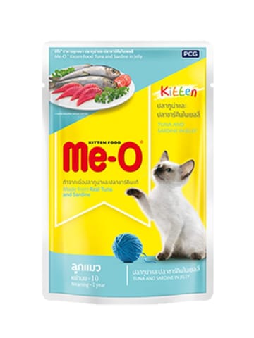 ME-O KITTEN WET FOOD, 80 g - TUNA AND SARDINE IN JELLY (21-ID5-CKP2N-8580)