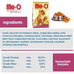 ME-O DRY CAT FOOD, ANTIHAIRBALL FORMULA - PERSIAN ADULT (FREE EXTRA FOOD 500G) (21-ID5-CA-51608-P14)