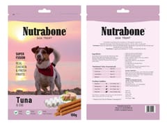 NUTRABONE SUPER FUSION Dog Treat, 100 g - TUNA & EGG (19-NB-TNE-X1K)