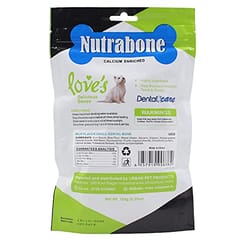 Nutrabone Green Tea Flavour Dental Sticks, 180 g