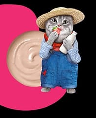 MOOCHIE FAIRY PUREE CREAMY CAT TREATS, 75 g (15g X 5) - TUNA, GOAT MILK & STRAWBERRY (MPE3094)