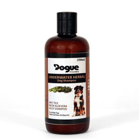 DOGUE PHARMA UNDERWATER ANTITICK NEEM-ALOEVERA SHAMPOO, 250 ml