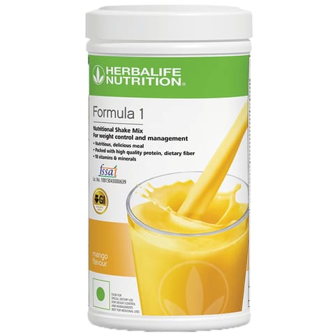 Herbalife Nutrition Formula 1 Nutritional Shake Mix for Weight Loss,500 g - Mango Flavour (21-HLN-F1M-0X5)