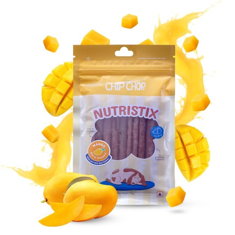 CHIP CHOP'S NUTRISTIX DOG TREATS, 70 g - MANGO (19-NTS-MNG-70G-CC1606)